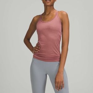 Lululemon ebb to street tank in spiced chai size 6